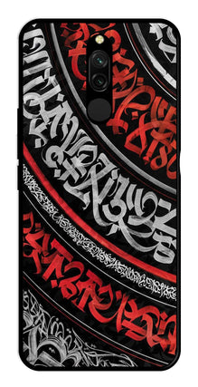 Qalander Art Metal Mobile Case for Redmi 8