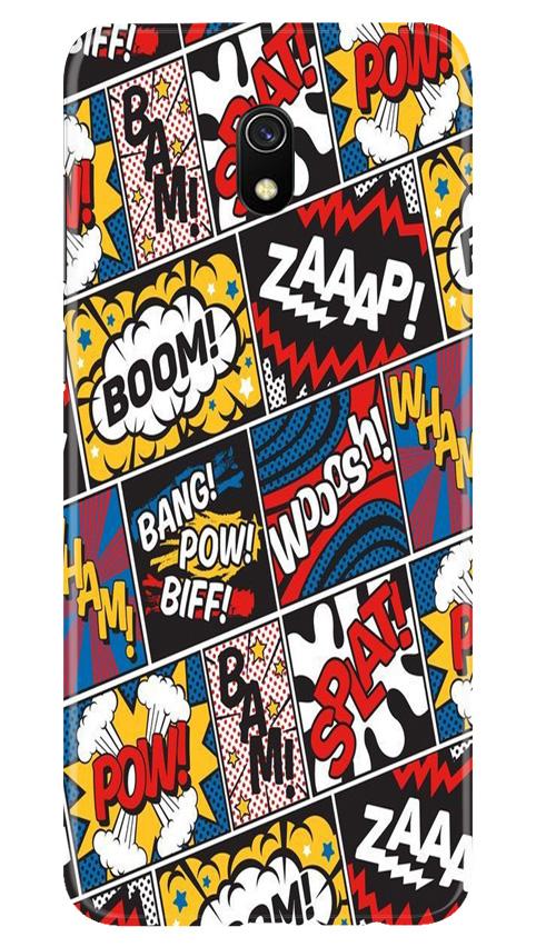 Boom Mobile Back Case for Xiaomi Redmi 8A  (Design - 302)