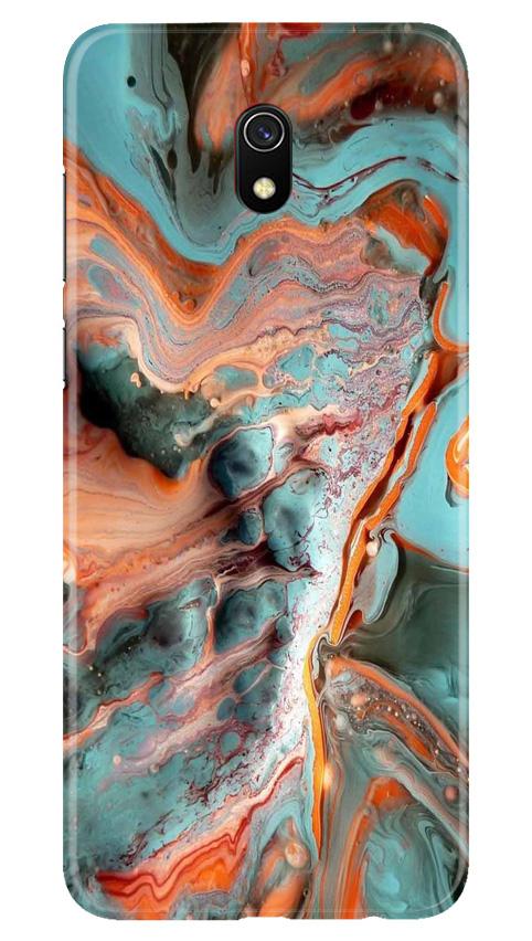 Marble Texture Mobile Back Case for Xiaomi Redmi 8A  (Design - 309)