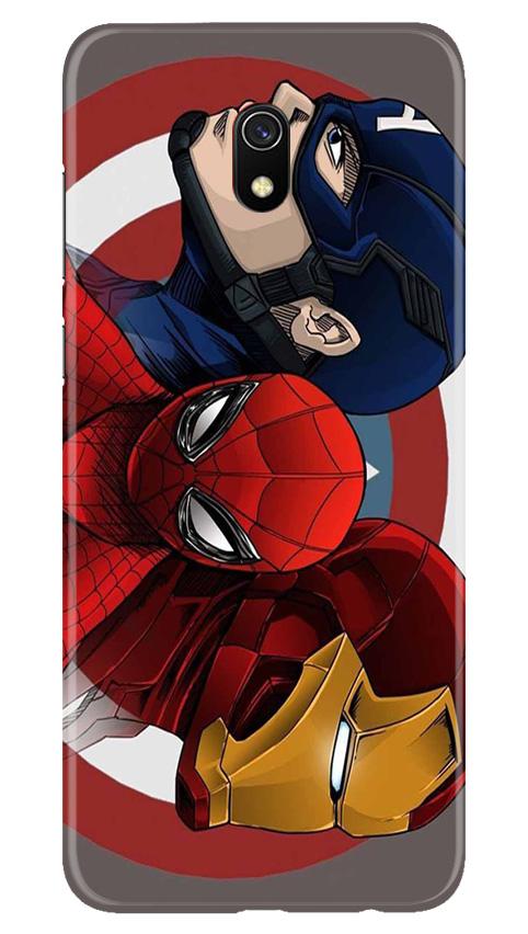 Superhero Mobile Back Case for Xiaomi Redmi 8A(Design - 311)