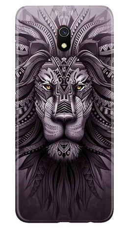Lion Mobile Back Case for Xiaomi Redmi 8A(Design - 315)