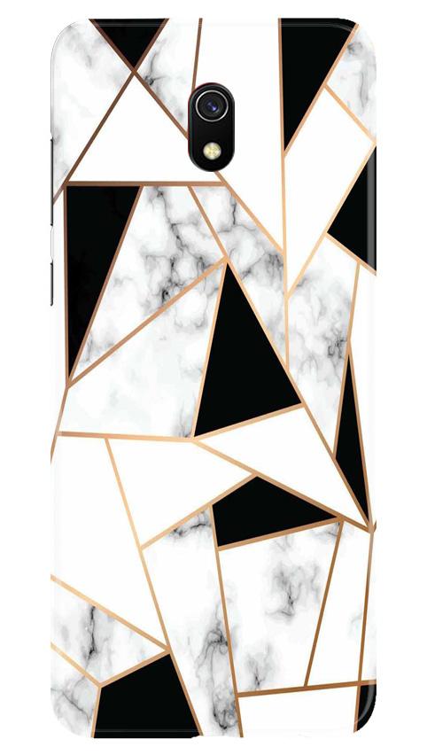 Marble Texture Mobile Back Case for Xiaomi Redmi 8A  (Design - 322)