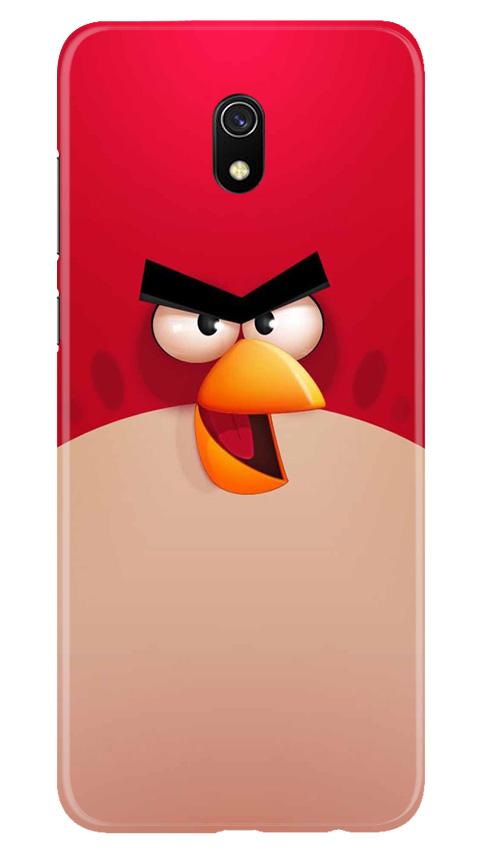 Angry Bird Red Mobile Back Case for Xiaomi Redmi 8A(Design - 325)