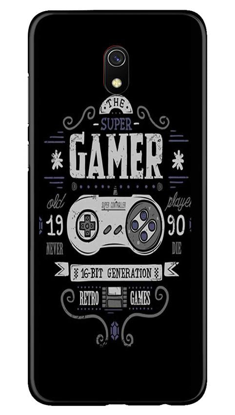 Gamer Mobile Back Case for Xiaomi Redmi 8A(Design - 330)