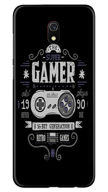 Gamer Mobile Back Case for Xiaomi Redmi 8A  (Design - 330)