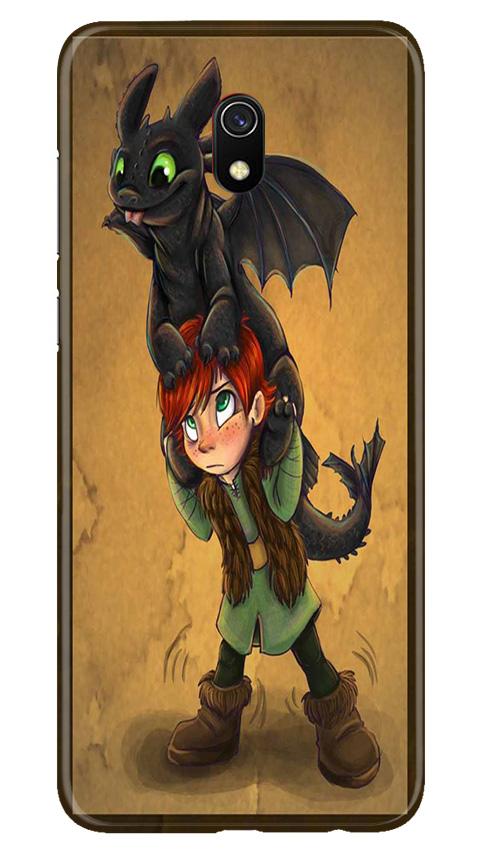 Dragon Mobile Back Case for Xiaomi Redmi 8A  (Design - 336)