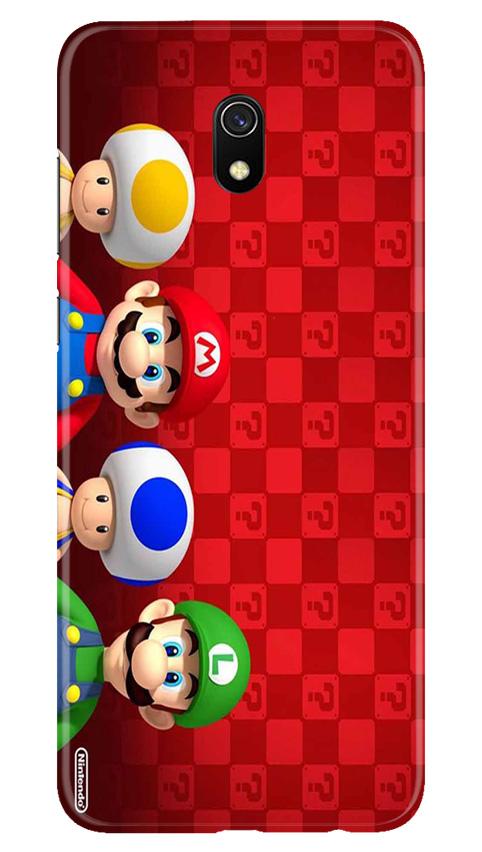 Mario Mobile Back Case for Xiaomi Redmi 8A  (Design - 337)