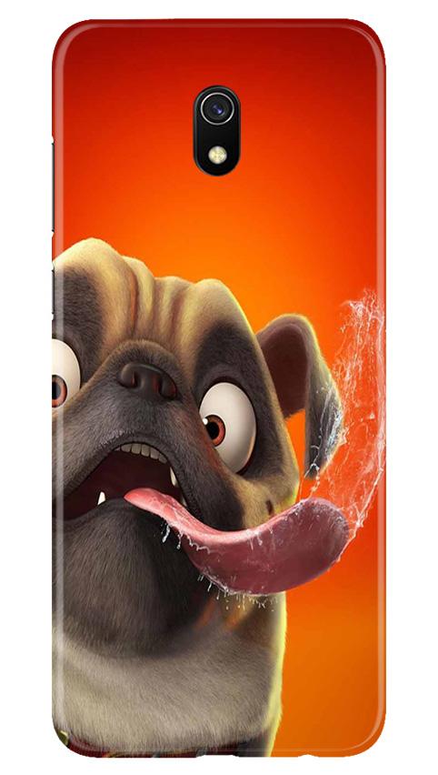 Dog Mobile Back Case for Xiaomi Redmi 8A  (Design - 343)