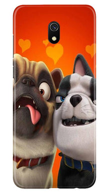 Dog Puppy Mobile Back Case for Xiaomi Redmi 8A  (Design - 350)
