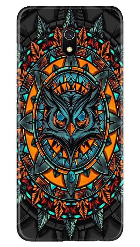 Owl Mobile Back Case for Xiaomi Redmi 8A  (Design - 360)