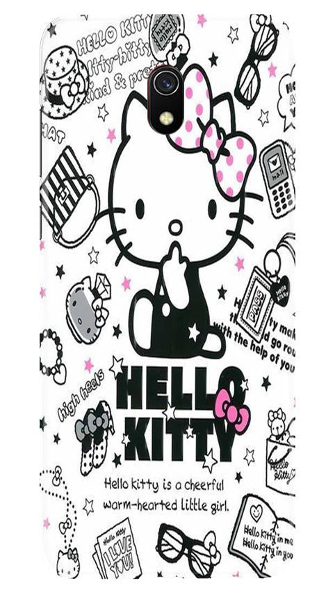 Hello Kitty Mobile Back Case for Xiaomi Redmi 8A  (Design - 361)