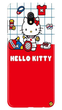 Hello Kitty Mobile Back Case for Xiaomi Redmi 8A  (Design - 363)