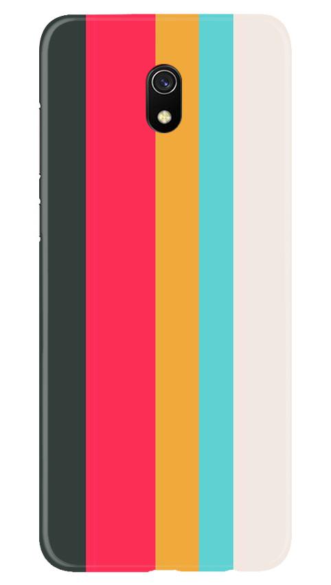 Color Pattern Mobile Back Case for Xiaomi Redmi 8A  (Design - 369)