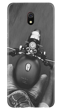 Royal Enfield Mobile Back Case for Xiaomi Redmi 8A  (Design - 382)