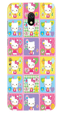 Kitty Mobile Back Case for Xiaomi Redmi 8A  (Design - 400)