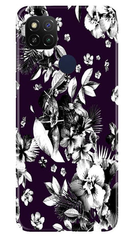 white flowers Case for Redmi 9 Activ