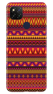 Zigzag line pattern2 Mobile Back Case for Redmi 9 Activ (Design - 10)