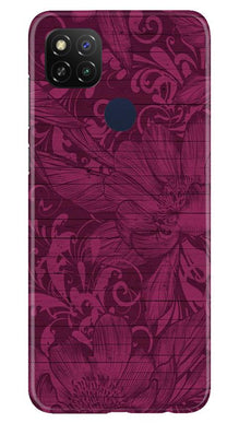 Purple Backround Mobile Back Case for Redmi 9 Activ (Design - 22)