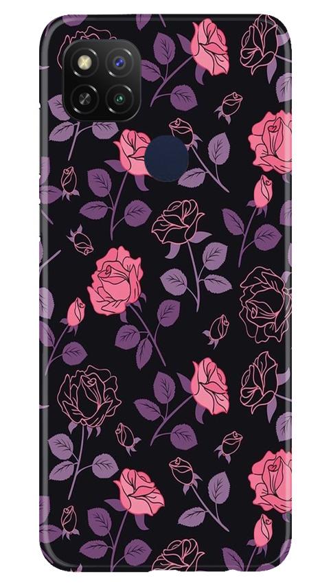 Rose Black Background Case for Redmi 9 Activ