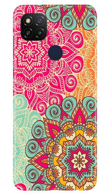 Rangoli art2 Mobile Back Case for Redmi 9 Activ (Design - 29)