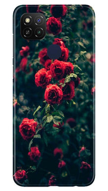 Red Rose Mobile Back Case for Redmi 9 Activ (Design - 66)