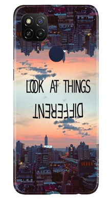 Look at things different Mobile Back Case for Redmi 9 Activ (Design - 99)