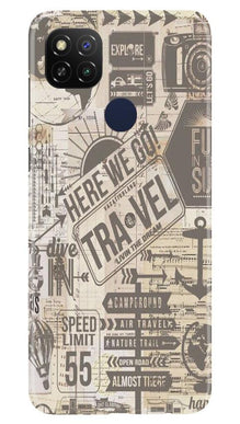 Travel Mobile Back Case for Redmi 9 Activ  (Design - 104)