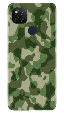Army Camouflage Mobile Back Case for Redmi 9 Activ  (Design - 106)