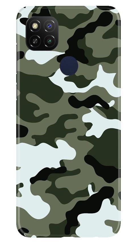 Army Camouflage Case for Redmi 9 Activ(Design - 108)