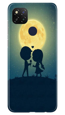 Love Couple Mobile Back Case for Redmi 9 Activ  (Design - 109)
