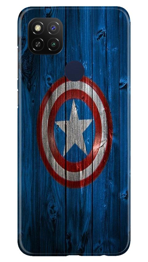 Captain America Superhero Case for Redmi 9 Activ(Design - 118)