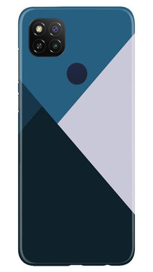 Blue Shades Mobile Back Case for Redmi 9 Activ (Design - 188)