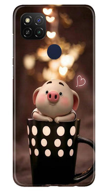 Cute Bunny Mobile Back Case for Redmi 9 Activ (Design - 213)