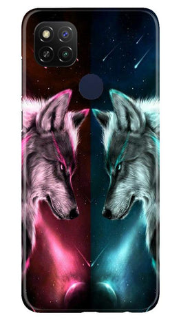 Wolf fight Case for Redmi 9 Activ (Design No. 221)