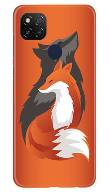 Wolf  Mobile Back Case for Redmi 9 Activ (Design - 224)