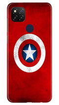 Captain America Case for Redmi 9 Active (Design No. 249)
