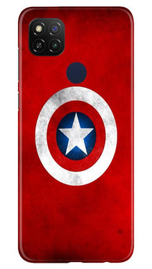 Captain America Mobile Back Case for Redmi 9 Activ (Design - 249)