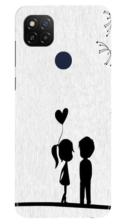 Cute Kid Couple Case for Redmi 9 Activ (Design No. 283)
