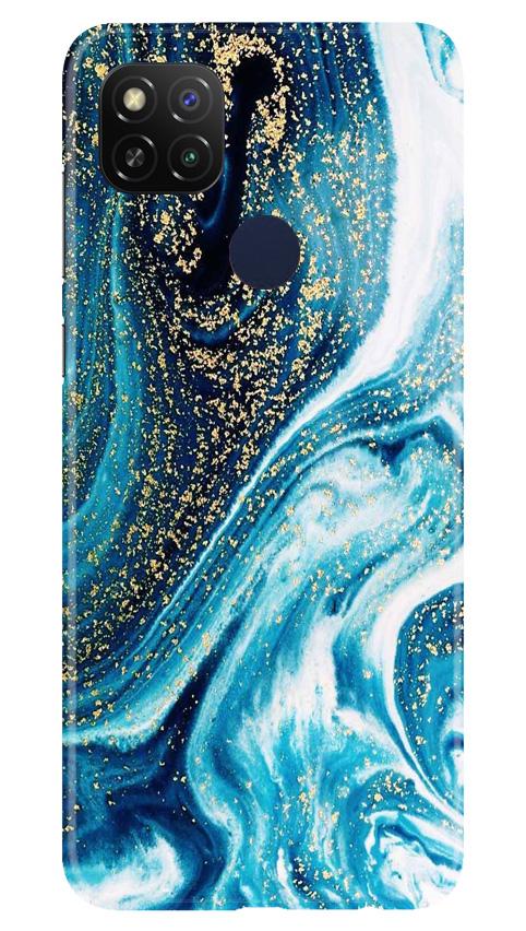 Marble Texture Mobile Back Case for Redmi 9 Activ (Design - 308)