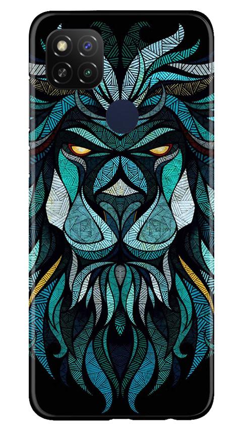 Lion Mobile Back Case for Redmi 9 Activ (Design - 314)