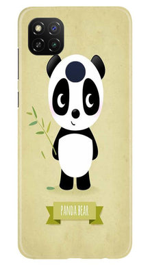 Panda Bear Mobile Back Case for Xiaomi Redmi 9 (Design - 317)