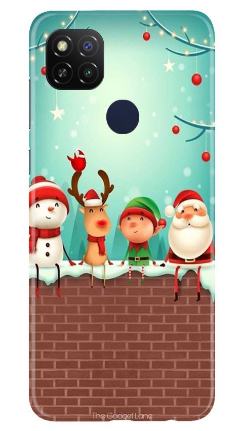 Santa Claus Mobile Back Case for Redmi 9 Activ (Design - 334)