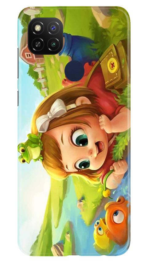 Baby Girl Mobile Back Case for Xiaomi Redmi 9 (Design - 339)