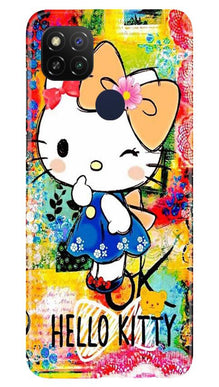 Hello Kitty Mobile Back Case for Redmi 9 Activ (Design - 362)