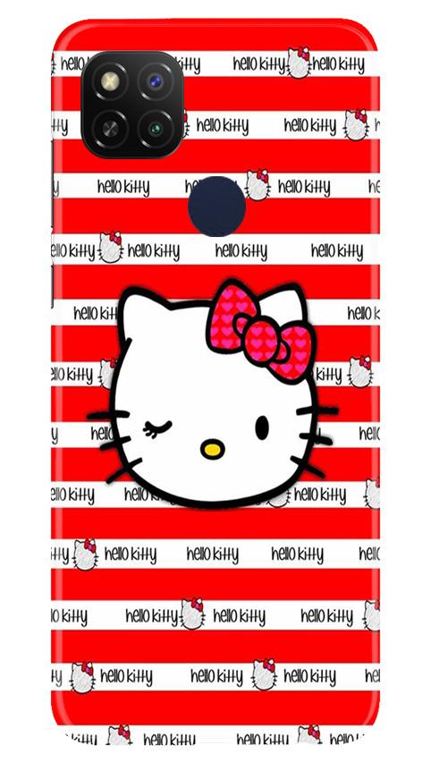 Hello Kitty Mobile Back Case for Redmi 9 Activ (Design - 364)