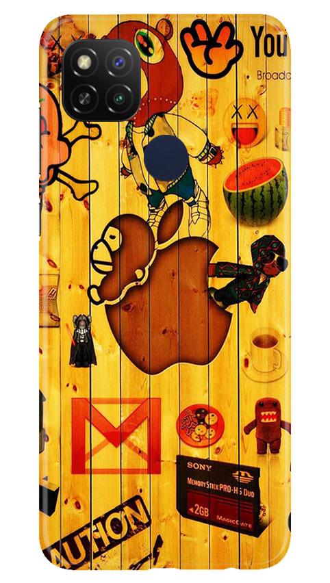 Wooden Texture Mobile Back Case for Xiaomi Redmi 9 (Design - 367)
