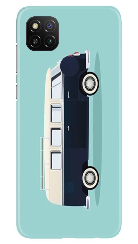 Travel Bus Mobile Back Case for Redmi 9 Activ (Design - 379)