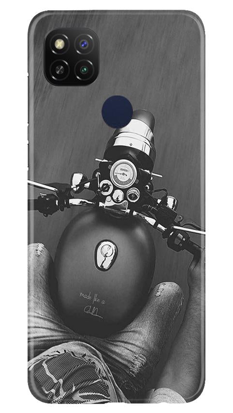 Royal Enfield Mobile Back Case for Xiaomi Redmi 9 (Design - 382)