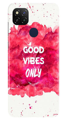 Good Vibes Only Mobile Back Case for Xiaomi Redmi 9 (Design - 393)