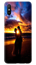 Couple Sea shore Case for Xiaomi Redmi 9a